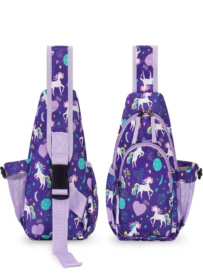 Choco Mocha حقائب كتف للبنات بنقشة شوكو موكا، حقائب كروسبودي للأطفال من عمر 8 إلى 12 سنة، حقائب يد للبنات، هدايا عيد الميلاد، يونيكورن - Image 5